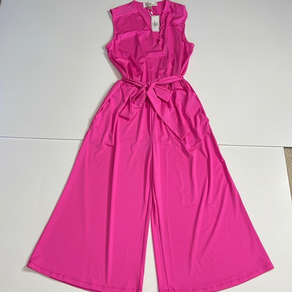 Julie Brown fuschia pink jumpsuit - Picture 3 of 14